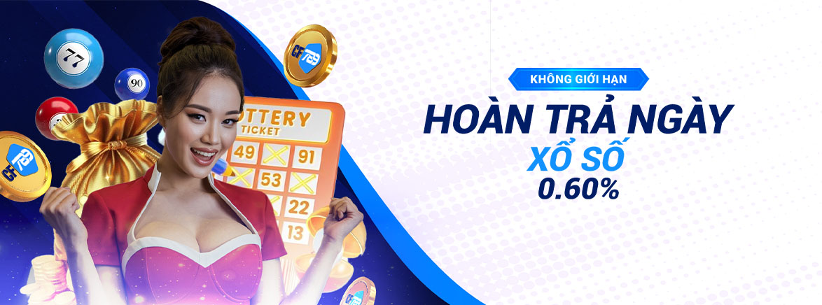 Hoàn trả ngày Xổ số 0.60%